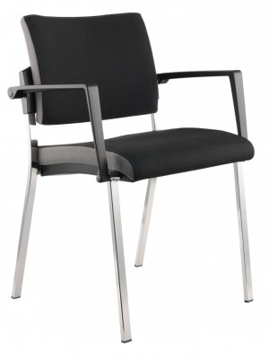 stapelbarer und schwer entflammbarer Konferenzraum-Stuhl