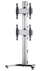 TV-Standfuß für 2 LED-Flachbildfernseher untereinander