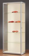 Schrankvitrine mit eleganter LED-Beleuchtung