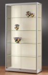 Messevitrine mit LED-Innenbeleuchtung