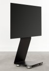 rollbarer Fernseher-Stahl-Standfuß