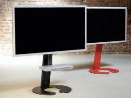 Design-Fernseher-Standfuß