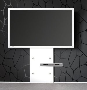 Stahl-Wandboard-TV-Wandhalterung mit Schwenkarm
